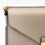 LOUIS VUITTON BIFACE GALET CROSSBODY/ TOP HANDLE BAG IN SAND TAURILLON LEA & GHW