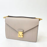 LOUIS VUITTON BIFACE GALET CROSSBODY/ TOP HANDLE BAG IN SAND TAURILLON LEA & GHW