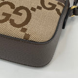 GUCCI GG JUMBO CANVAS MESSENGER / CROSSBODY ( UNISEX )