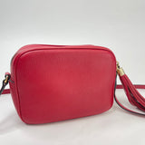 GUCCI RED LEA SOHO DISCO CROSSBODY