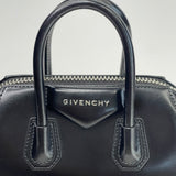 GIVENCHY MINI ANTIGONA IN BLK SMOOTH LEATHER