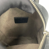 GUCCI NEO GG SUPREME GRAPHITE CANVAS TOP HANDLE CROSSBODY BAG