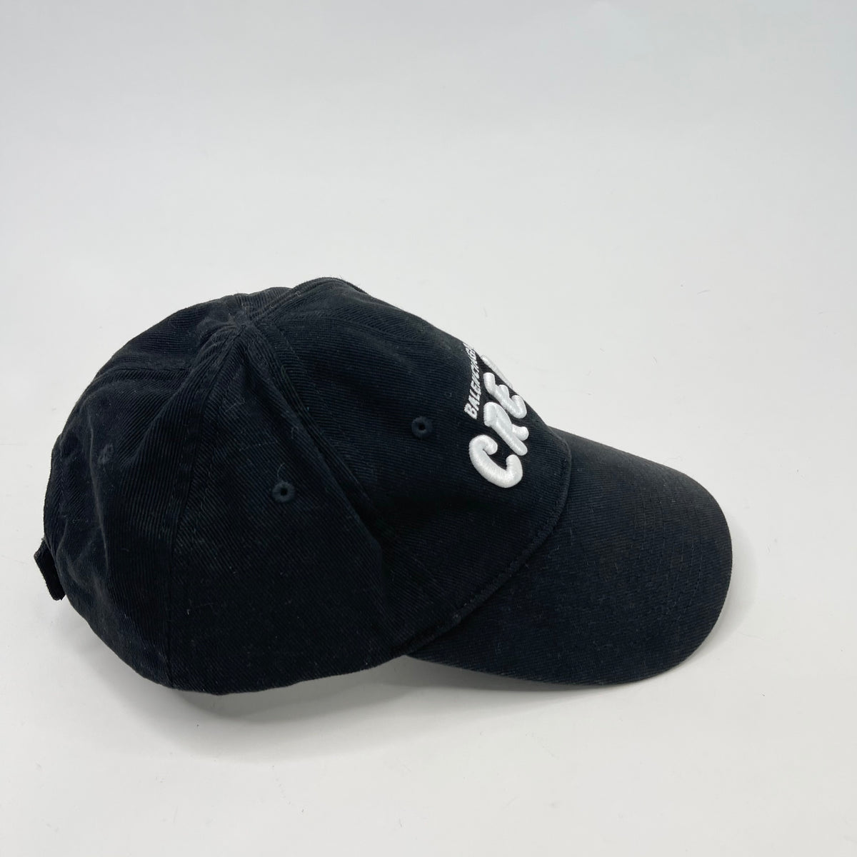 BALENCIAGA CREW ブラックキャップ BALENCIAGA CREW LOGO BLK BALL CAP – BLuxe Boutique