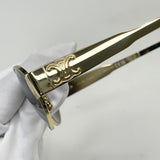 CELINE TRIOMPHE METAL 01 SUNGLASSES GOLD/BLK