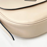 PRADA ARQUE FLAP BAG IN TAVERTINO ( CRM ) NAPPA
LEA & GHW