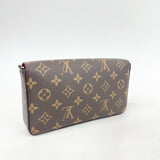 LOUIS VUITTON FELICIE POCHETTE CROSSBODY IN MONOGRAM + CARDHOLDER POUCH