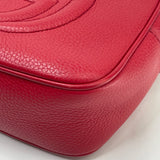 GUCCI RED LEA SOHO DISCO CROSSBODY