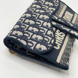 CHRISTIAN DIOR OBLIQUE SLIM SADDLE POUCH/ CROSSBODY/ BELT BAG