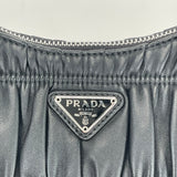 PRADA RE EDITION 2005 BLK NAPPA GAUFRE LEATHER CROSSBODY * Hard to get in this leather *