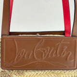 CHRISTIAN LOUBOUTIN LOUBISHORE STRAW TOTE