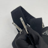 PRADA RE EDITION 2005 BLK NYLON CROSSBODY