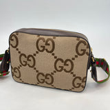 GUCCI GG JUMBO CANVAS MESSENGER / CROSSBODY ( UNISEX )