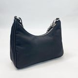 PRADA RE EDITION 2005 BLK NYLON CROSSBODY