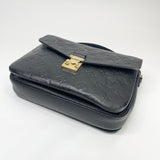LOUIS VUITTON POCHETTE METIS BLK MONO EMPREINTE LEA