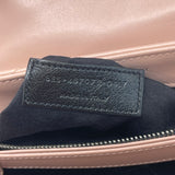 SAINT LAURENT YSL TOY LOULOU IN LT PINK LEATHER WITH SHW
