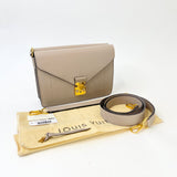 LOUIS VUITTON BIFACE GALET CROSSBODY/ TOP HANDLE BAG IN SAND TAURILLON LEA & GHW