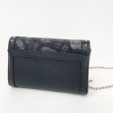 MCM MILLIE BLK SPARKLE CHAIN CROSSBODY