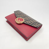 FENDI ZUCCA & RED LEA WOC