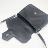 GIVENCHY NOBILE CROSSBODY IN BLK SOFT PEBBLED LEA & GHW