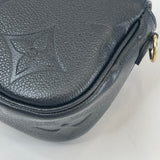 LOUIS VUITTON IVY WALLET ON CHAIN IN BLK EMPREINTE LEA