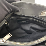 SAINT LAURENT LOULOU SHOPPER TWO WAY GREY LEA & SHW TOTE