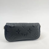 LOUIS VUITTON IVY WALLET ON CHAIN IN BLK EMPREINTE LEA