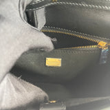 DOLCE & GABBANA DG LOGO BLK LEA CROSSBODY / CLUTCH BAG