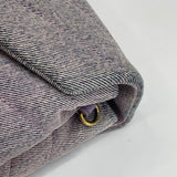 SAINT LAURENT TOY LOULOU IN LILAC DENIM & LEA WITH GHW * HARD TO GET *