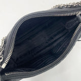 PRADA RE EDITION 2005 BLK NYLON CROSSBODY