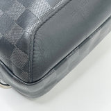 LOUIS VUITTON AVENUE SLING BAG IN BLK DAMIER INFINI EMBOSSED LEATHER