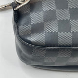 LOUIS VUITTON AVENUE SLING BAG IN BLK DAMIER INFINI EMBOSSED LEATHER