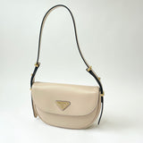 PRADA ARQUE FLAP BAG IN TAVERTINO ( CRM ) NAPPA
LEA & GHW