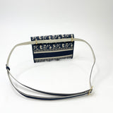 CHRISTIAN DIOR OBLIQUE SLIM SADDLE POUCH/ CROSSBODY/ BELT BAG