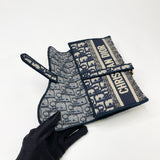 CHRISTIAN DIOR OBLIQUE SLIM SADDLE POUCH/ CROSSBODY/ BELT BAG