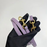 SAINT LAURENT TOY LOULOU IN LILAC DENIM & LEA WITH GHW * HARD TO GET *