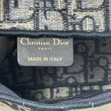 CHRISTIAN DIOR OBLIQUE SLIM SADDLE POUCH/ CROSSBODY/ BELT BAG