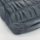 PRADA RE EDITION 2005 BLK NAPPA GAUFRE LEATHER CROSSBODY * Hard to get in this leather *