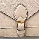 LOUIS VUITTON BIFACE GALET CROSSBODY/ TOP HANDLE BAG IN SAND TAURILLON LEA & GHW