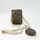 LOUIS VUITTON MONOGRAM UTILITY PHONE SLEEVE CROSSBODY