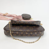 LOUIS VUITTON MULTI POCHETTE ACCESSORIES IN LIGHT PINK