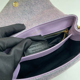 SAINT LAURENT TOY LOULOU IN LILAC DENIM & LEA WITH GHW * HARD TO GET *