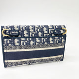 CHRISTIAN DIOR OBLIQUE SLIM SADDLE POUCH/ CROSSBODY/ BELT BAG