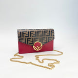 FENDI ZUCCA & RED LEA WOC