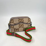 GUCCI GG JUMBO CANVAS MESSENGER / CROSSBODY ( UNISEX )