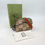GUCCI GG JUMBO CANVAS MESSENGER / CROSSBODY ( UNISEX )