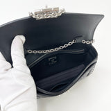 MCM MILLIE BLK SPARKLE CHAIN CROSSBODY