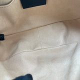 GUCCI MARMONT CAMERA BLK LEA MINI CROSSBODY