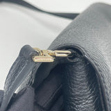 GIVENCHY NOBILE CROSSBODY IN BLK SOFT PEBBLED LEA & GHW