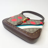 GUCCI LIMITED EDITION SUPREME CANVAS & POLKA DOT JACKIE 1961 HOBO BAG