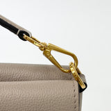 LOUIS VUITTON BIFACE GALET CROSSBODY/ TOP HANDLE BAG IN SAND TAURILLON LEA & GHW